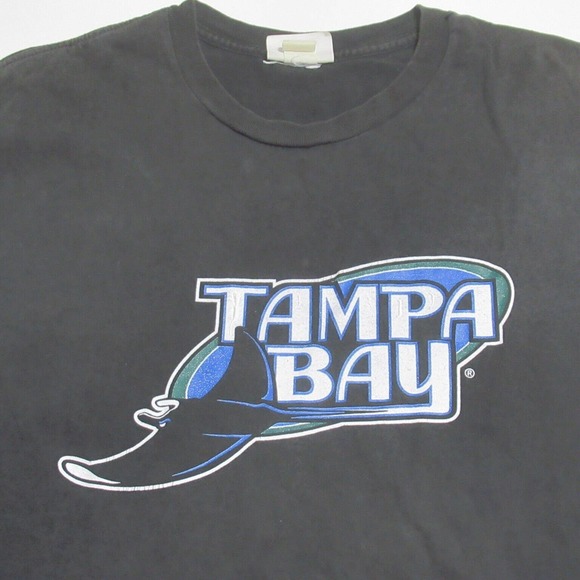 adidas Other - Vintage Tampa Bay Devil rays T-Shirt Adidas MLB Baseball Trashed 2XL